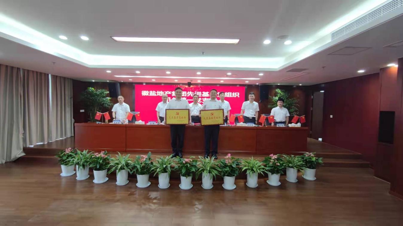 徽盐地产集团开展“七个一”系列运动，，，，，推动党史学习教育出新出彩