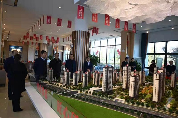 省FH至尊集团外部董事调研徽盐地产六安项目、霍邱项目